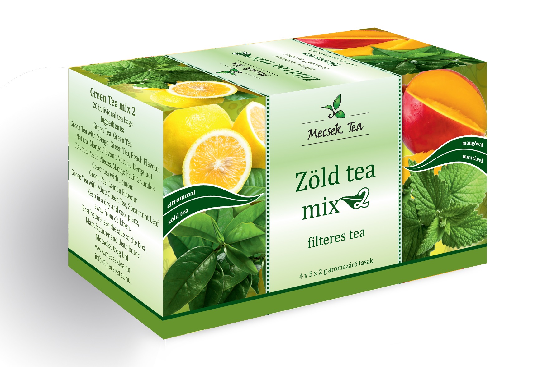 Zöld tea MIX2