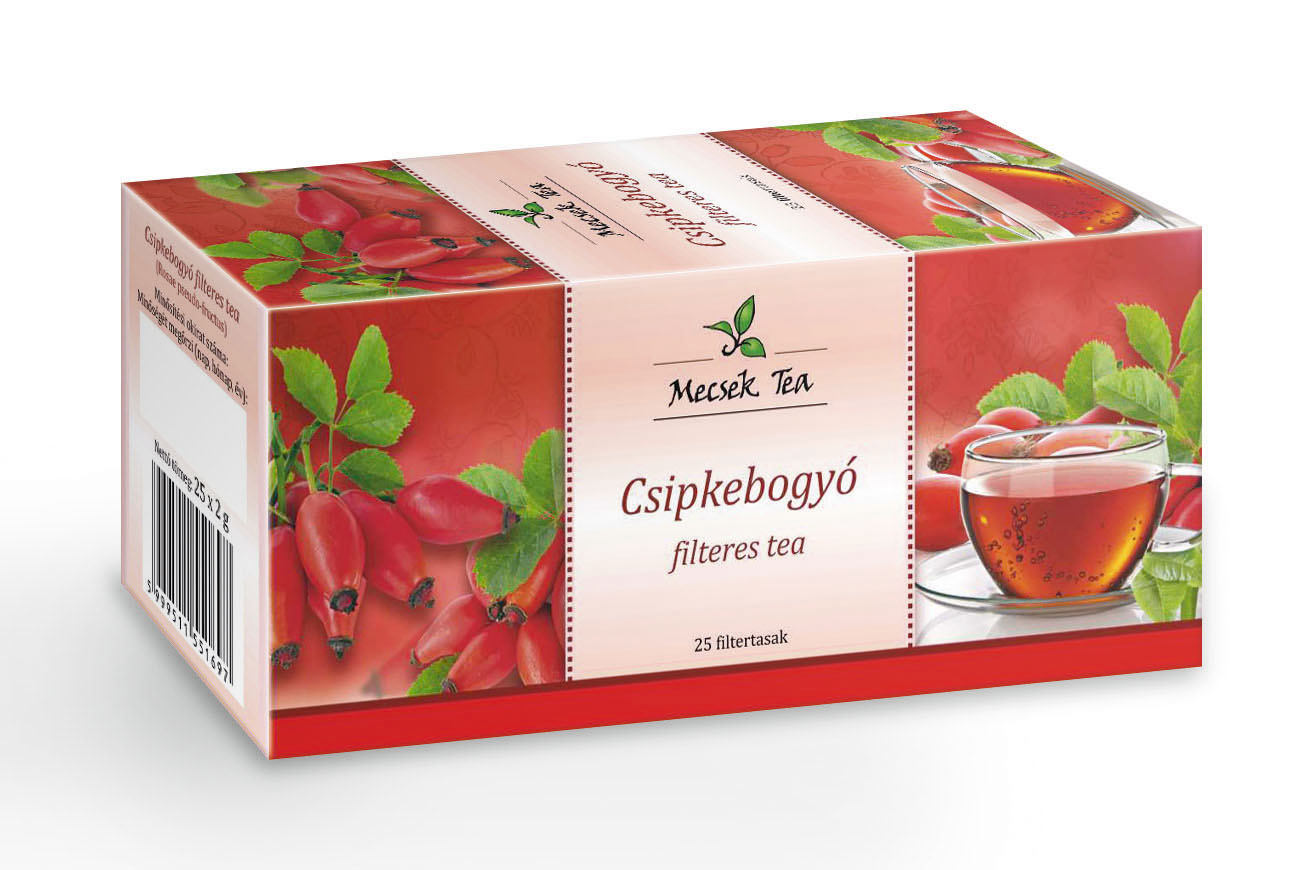 Csipkebogyó filteres tea