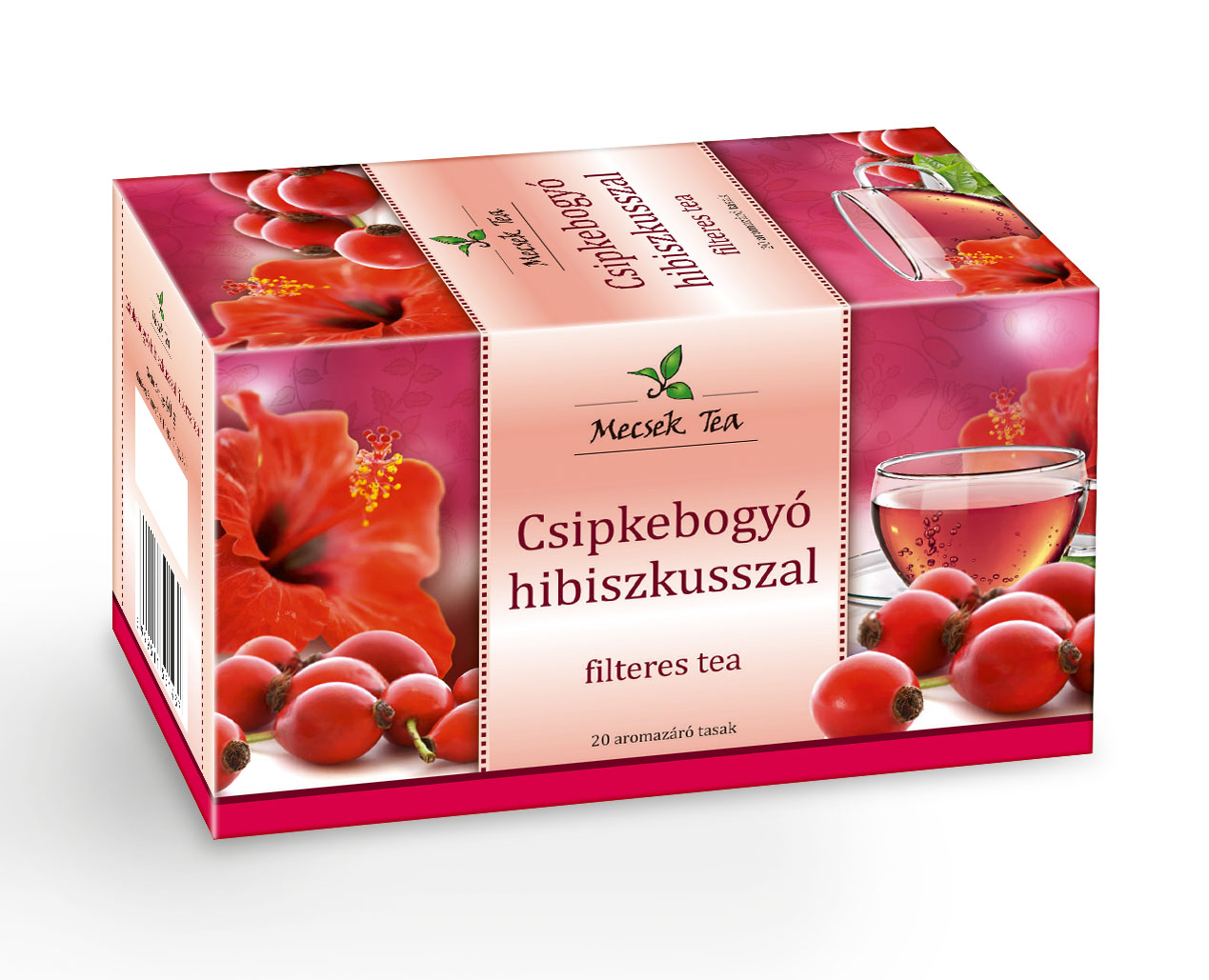 Csipkebogyó hibiszkusszal tea